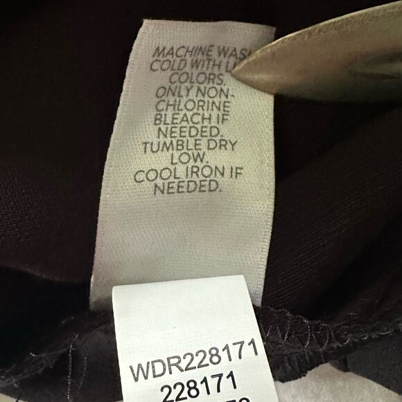 J JILL WEAREVER Womens Dress Small Black Shift V-Neck Knee Length Lagenlook - Picture 7 of 12